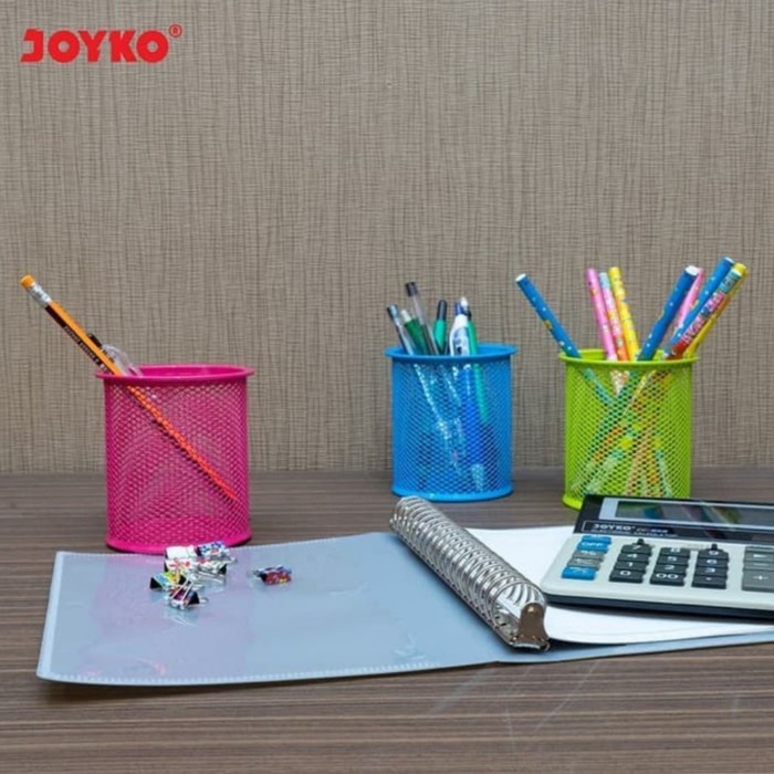 

Produk Unggulan Pen Stand Holder Joyko Ds16Co Biru/Tempat Kotak Pensil Jaring Besi Murah