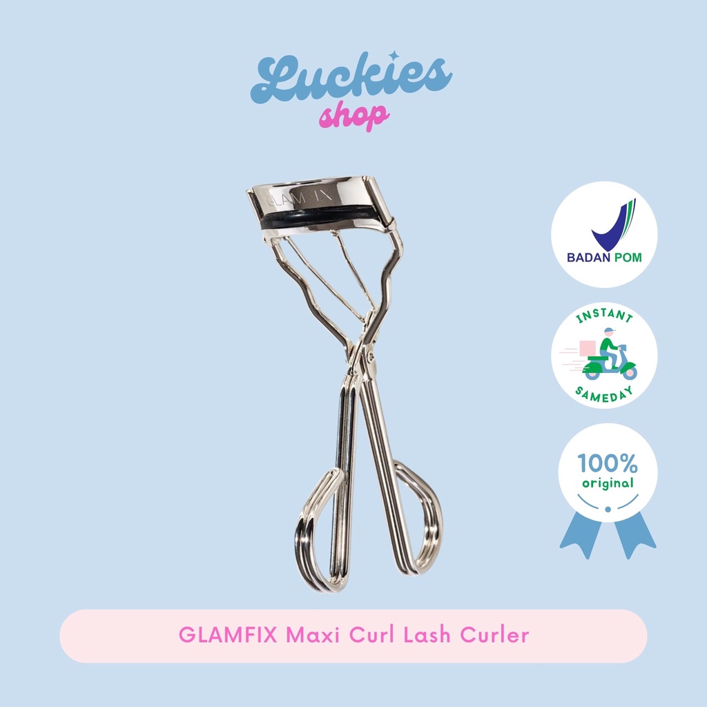 BPOM GLAMFIX Maxi Curl Lash Curler Penjepit Bulu Mata Alat Pelentik Bulu Mata