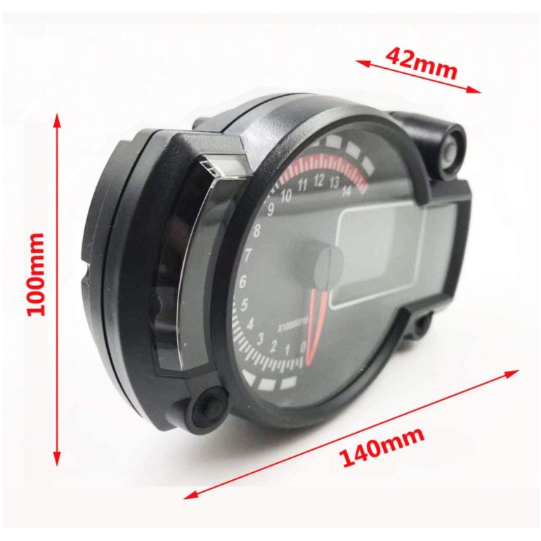 Speedometer Koso Rx2N Digital CB Spido Spedometer Spidometer Koso Rx2 N Vixion Modif