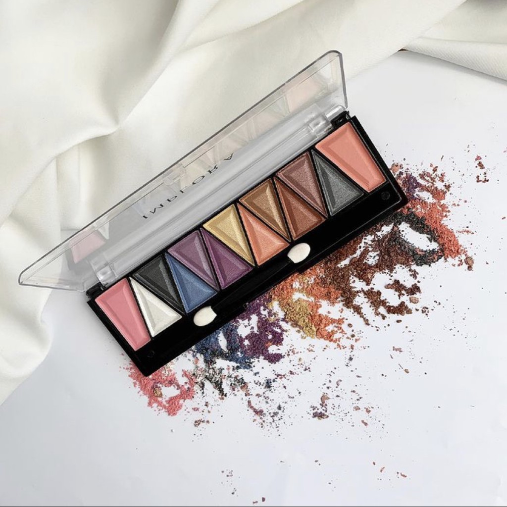 Eyeshadow Implora 2 In 1 Pallet + Blush On 10 dan 13 Warna The Beauty Of The Eyes Original Bpom