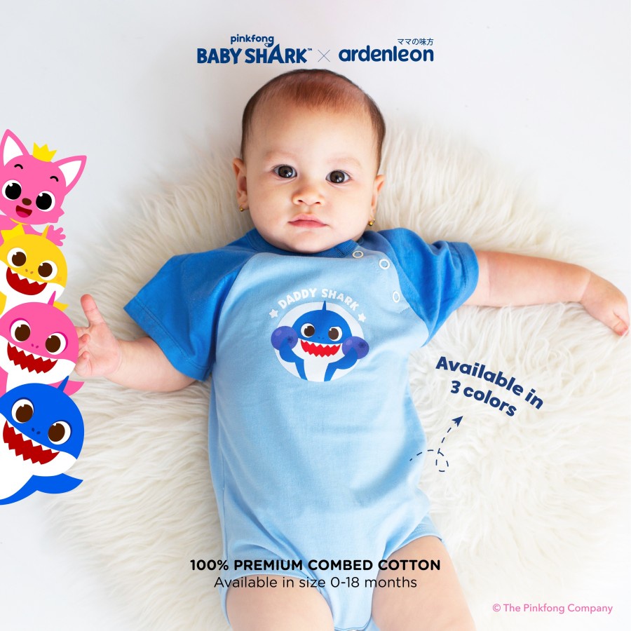 Ardenleon - Pinkfong Baby Shark Baby Bodysuit Jumper