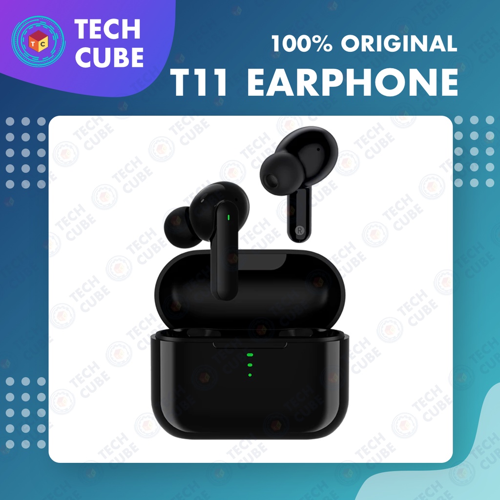 QCY T11 TWS Earphone Headset Wireless Earbud Bluetooth Al T5 T6 T8 T10