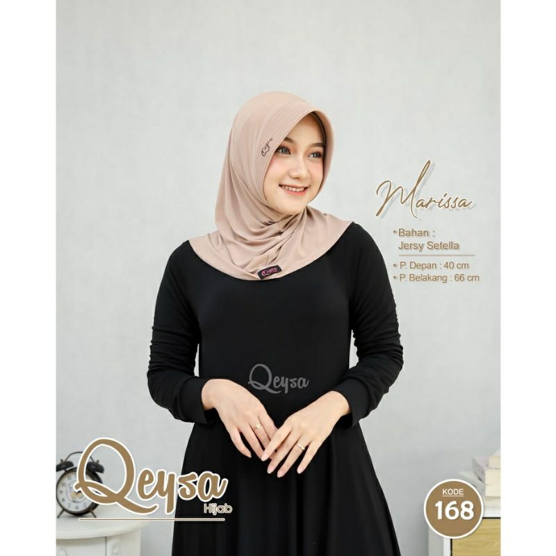 QEYSA HIJAB ORIGINAL / JILBAB QEYSA ORI / MARISSA SPORT / JILBAB QEYSA SPORT