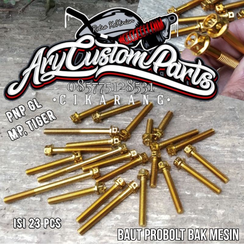 Baut probolt tiger megapro tiger CNC import quality