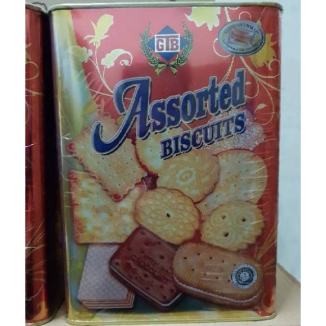 BISKUIT ASSORTED KALENG 700GR - ROTI KALENG