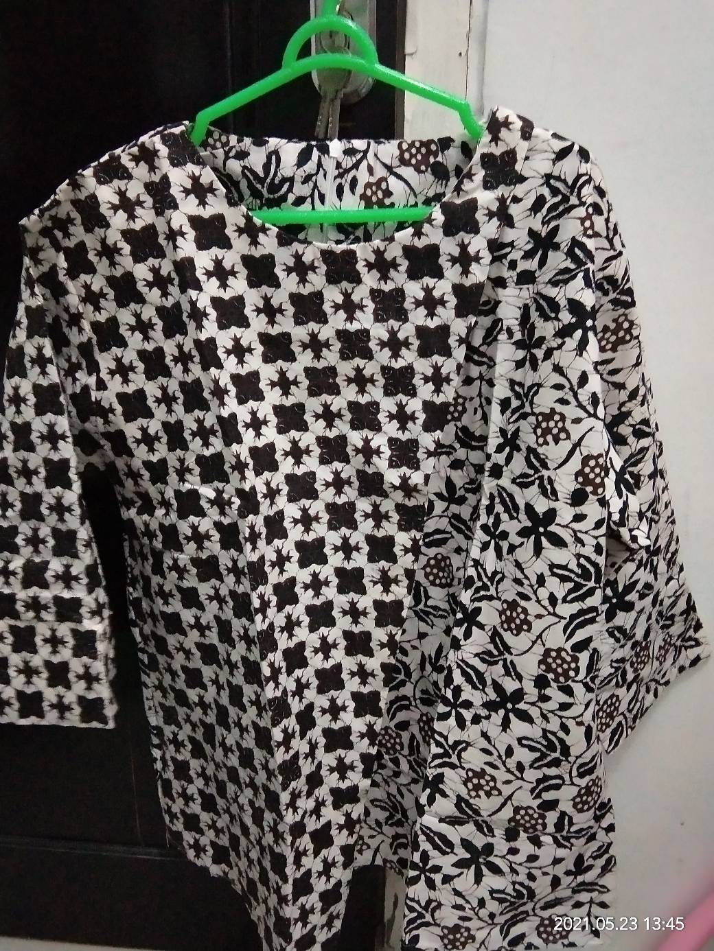 Blouse Batik Wanita Modern - Kerah Shanghai - S-m-l-xl-xxl-3l-4l-5l