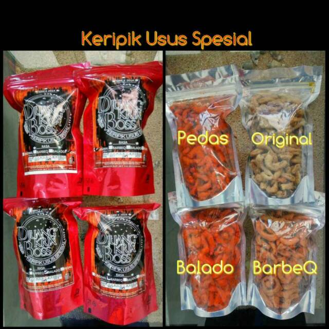 

Kripik Usus Spesial (STOCK SEDANG KOSONG)