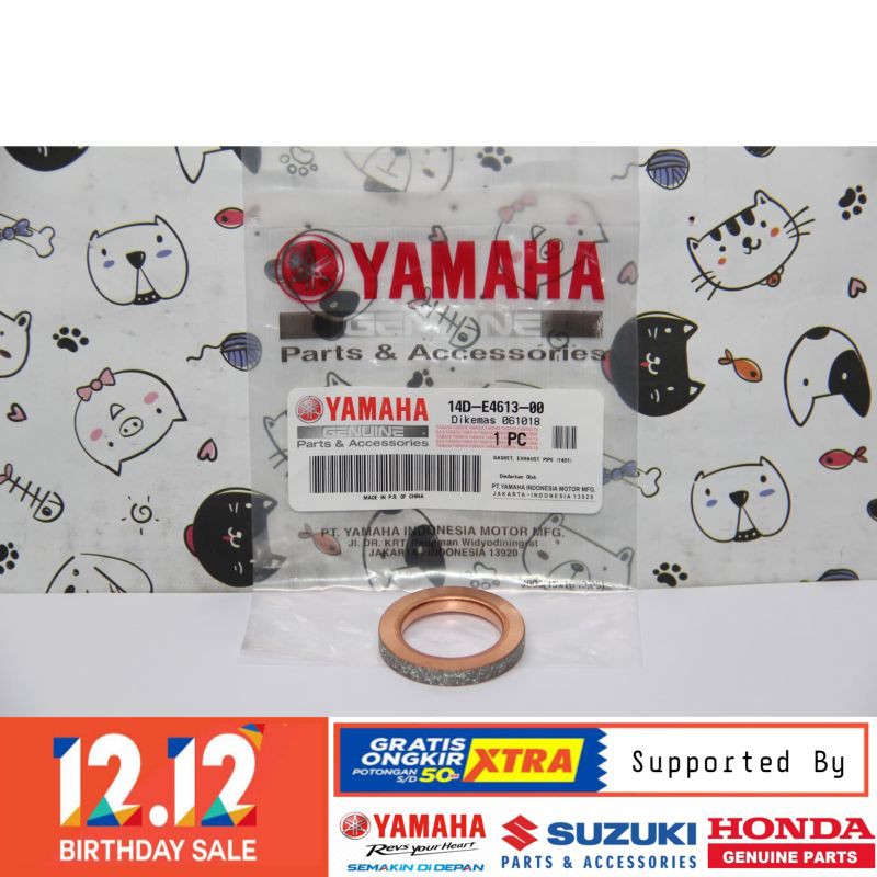 DIJAMIN ASLI!!! PAKING KNALPOT ATAS YAMAHA MIO J SOUL FINO X RIDE SOUL GT 125 ORIGINAL BERKUALITAS