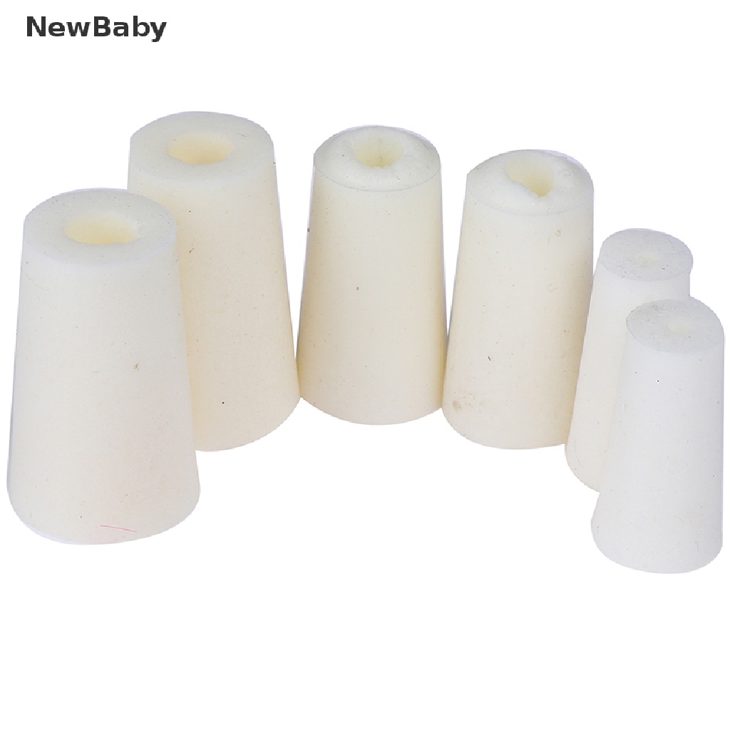 Newbaby 5pcs / Set Tutup Tabung Reaksi / wine Bahan Silikon Untuk Perlengkapan Laboratorium