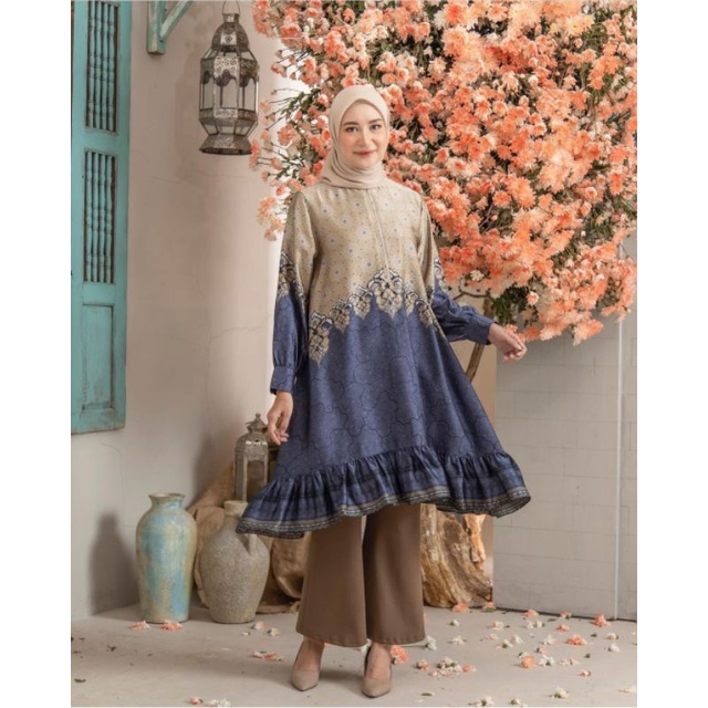 Gauri Tunik Ocean L by Heaven Lights