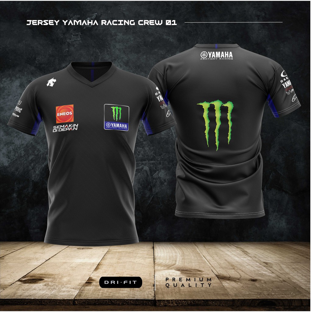 JERSEY KAOS BAJU YAMAHA RACING TEAM