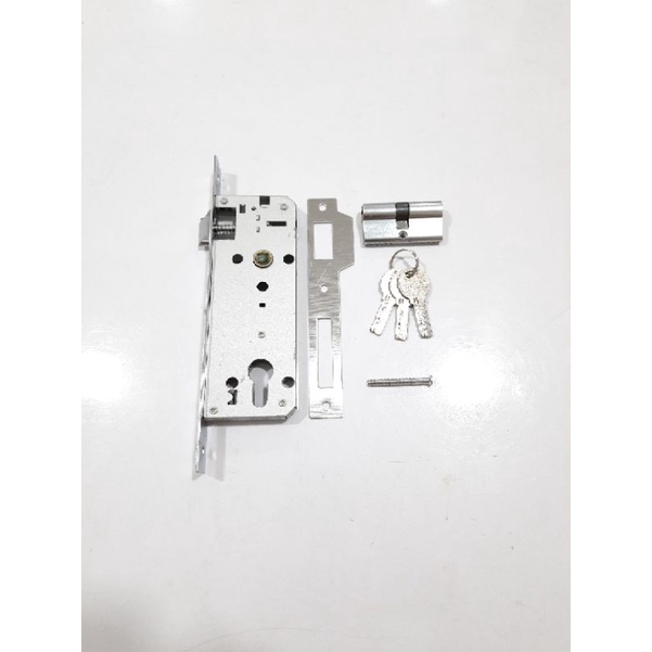 Kunci pintu rumah set + SILINDER Komplit SN/CP / Gagang Tarikan Handle