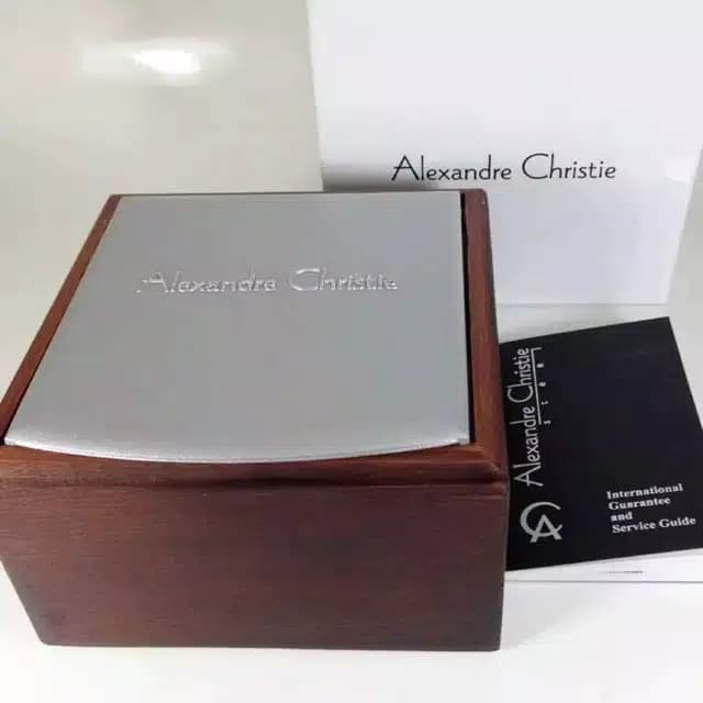 JAM TANGAN PRIA ALEXANDRE CHRISTIE 6509 AC6509MC FULL BLACK ORIGINAL GARANSI RESMI