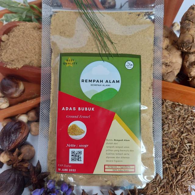 

100gr Adas Bubuk / Ground Fennel by REMPAH ALAM / Rempah / Bumbu / Bumbu Dapur