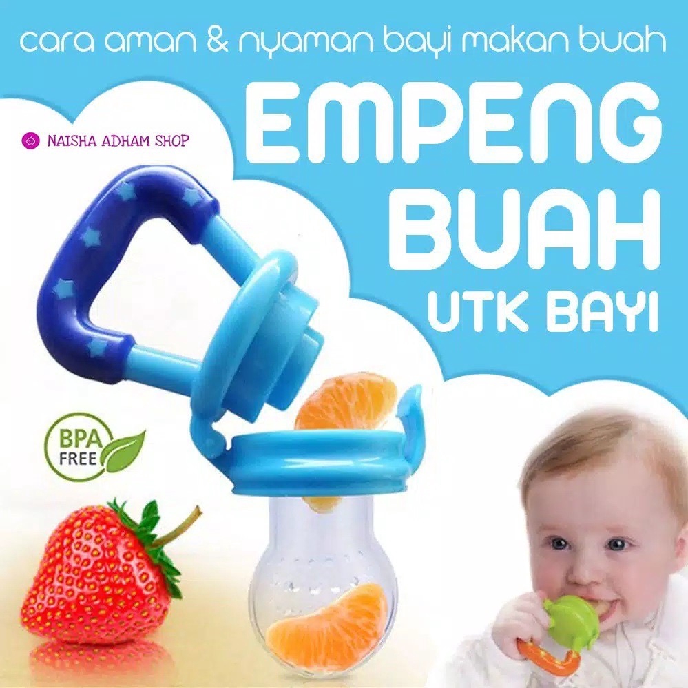 EMPENG BUAH BAYI - DOT FOOD FEEDER / PACIFIER FRUIT / EMPENG SAYUR GIGIT MAKAN TEETHER-1