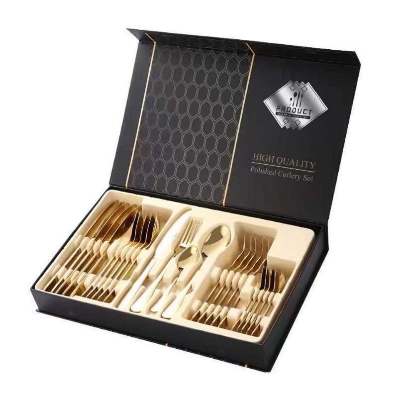 Hampers Sendok Sultan Set Premium / Cutlery Set 6 SET ISI 24 PCS