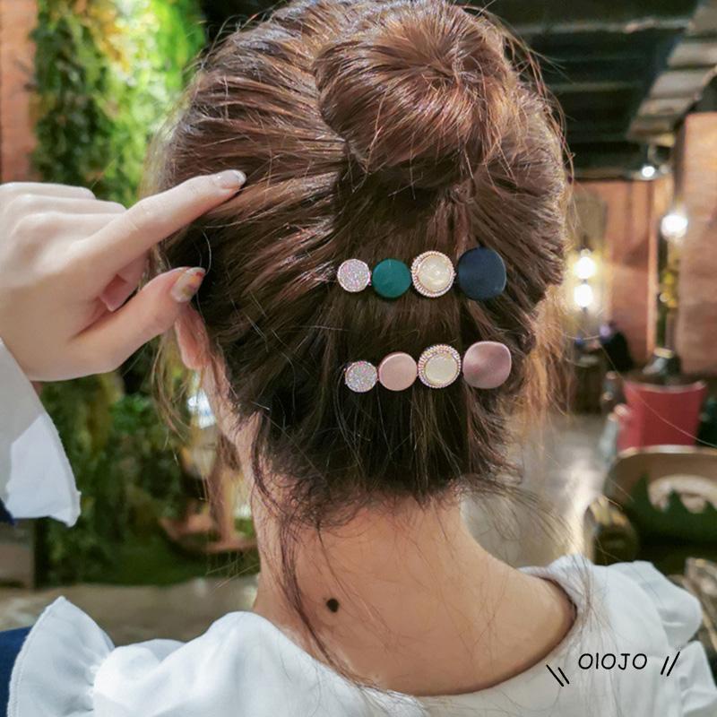 【COD】Jepit Rambut Model Macaron Gaya Retro Untuk Wanita