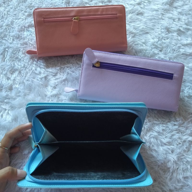 Dompet Wanita Lipat Polos Kode B02