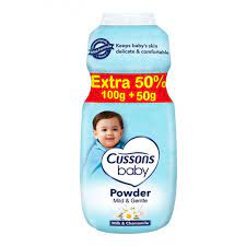 Cussons baby powder fresh &amp; Nourish 100 ektra 50 gr || bedak bayi