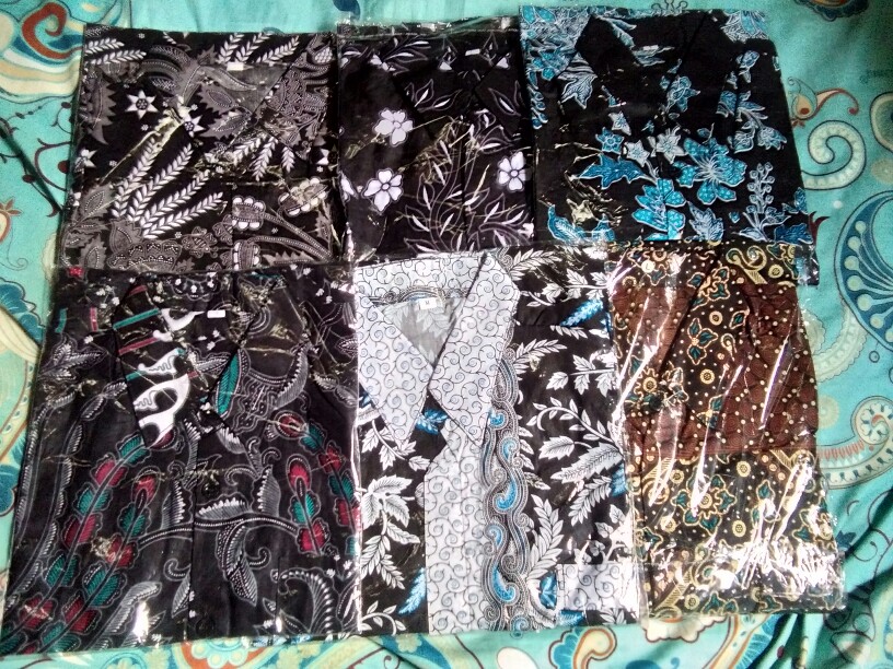 M, L, Xl, Xxl Kemeja Batik Pria Lengan Panjang Asli Batik Original Tidak Luntur Best Seller