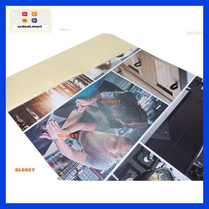 

6Rtiut7- Plastik Laminasi Matte A4 100 Gsm - Cold Laminating Matte Film 5Ea5W5-