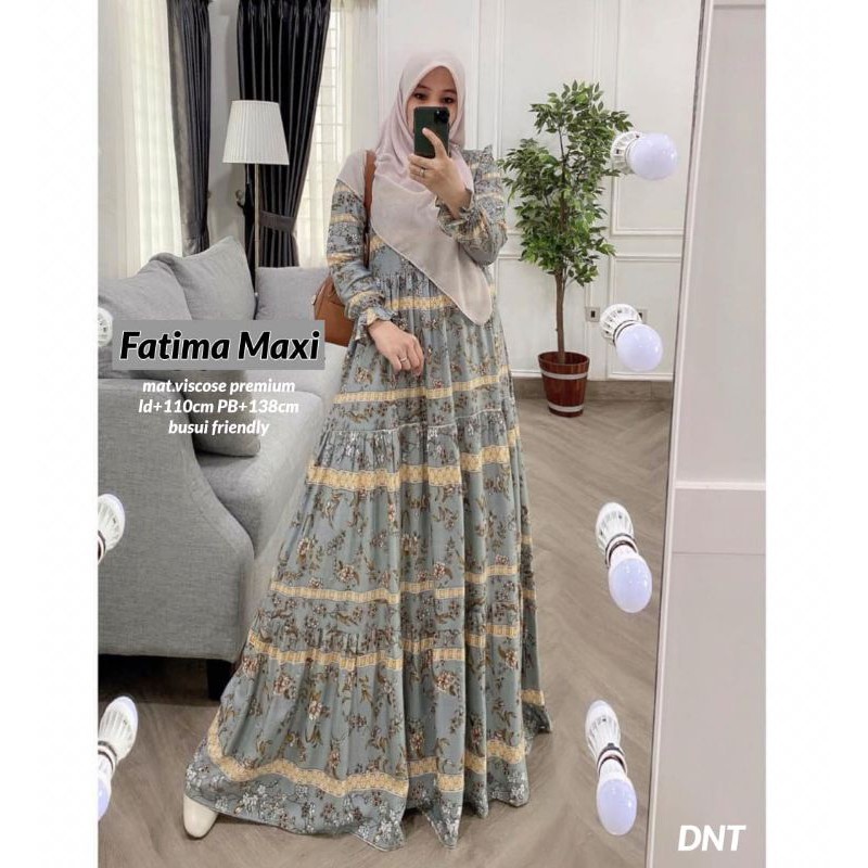 gamis rayon gamis fatimah maxi baju gamis baju wanita homedres