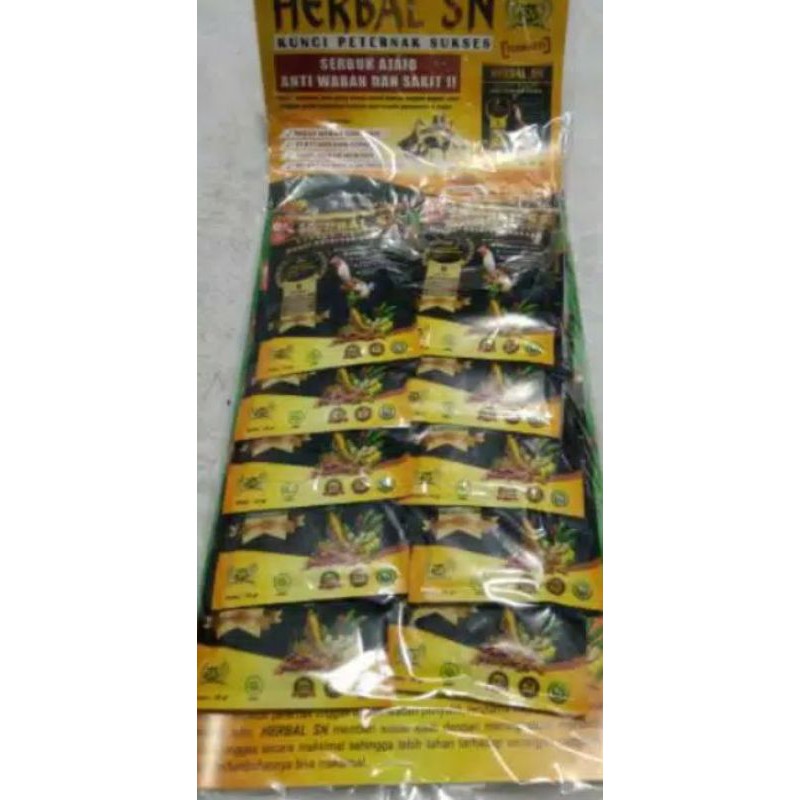 jamu ayam herbal sn