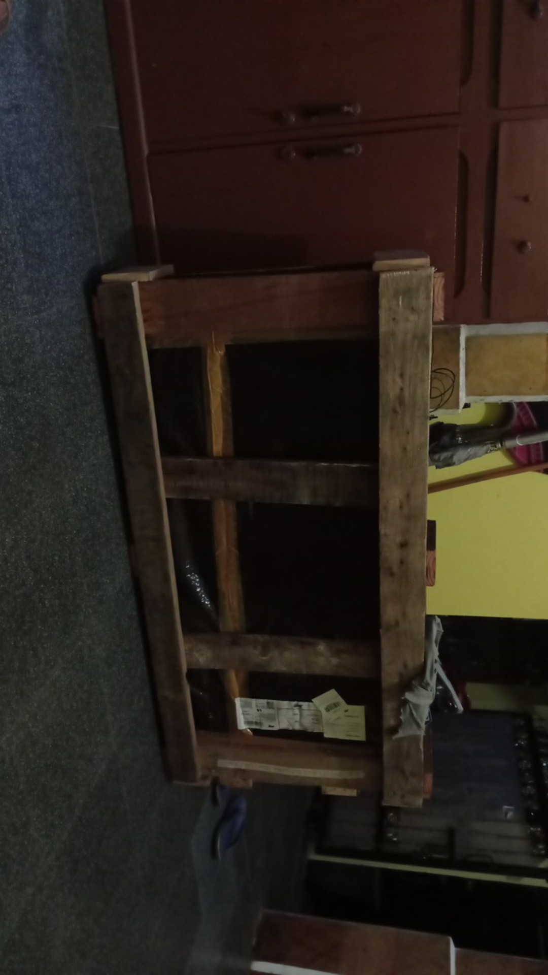 Jendela Aluminum 60x120 Serat Kayu