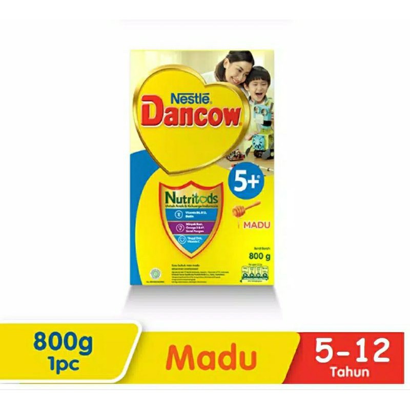 

Nestle Dancow 5+ Nutritods 5-12 Tahun Rasa Madu 800 Gram