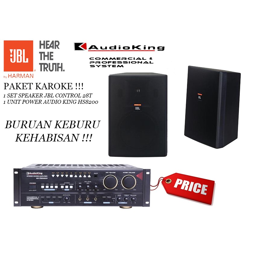 PAKET KAROKE SOUND SYSTEM SPECIAL JBL & SOUND KING