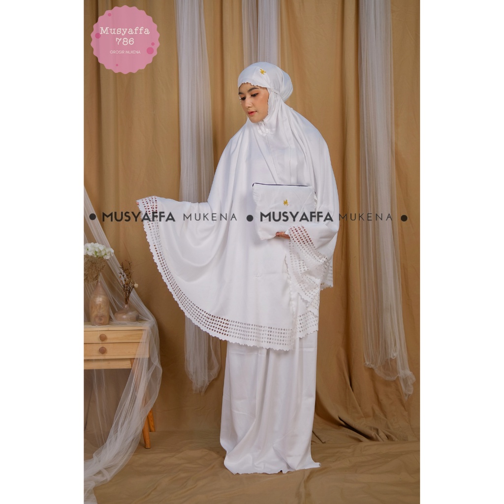 Mukena Dewasa Daily Musyaffa Lasercut Mewah