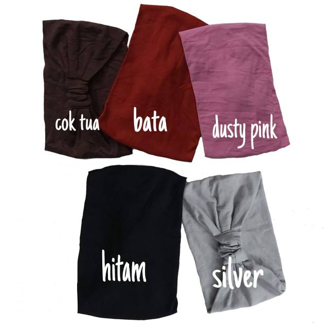 Bandana Karet Bahan Kain Bandana Anti Pusing
