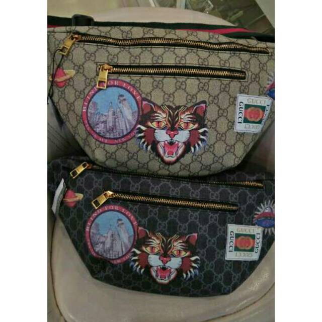 gucci bag with cat