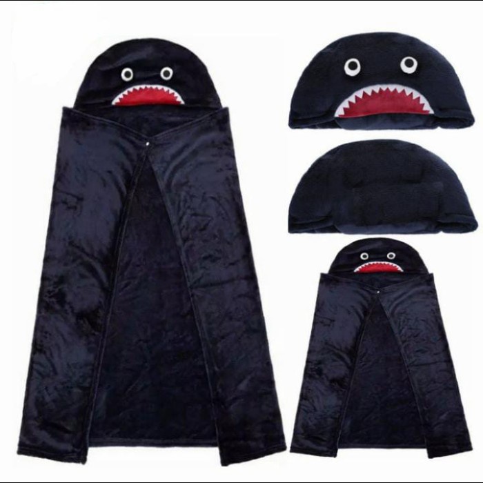 Miniso Blanket Lost In Tokyo Series Selimut Karakter Lucu - Shark Murah