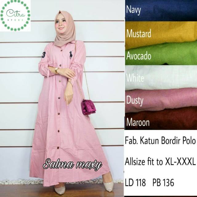 DRESS / GAMIS Salma maxy
