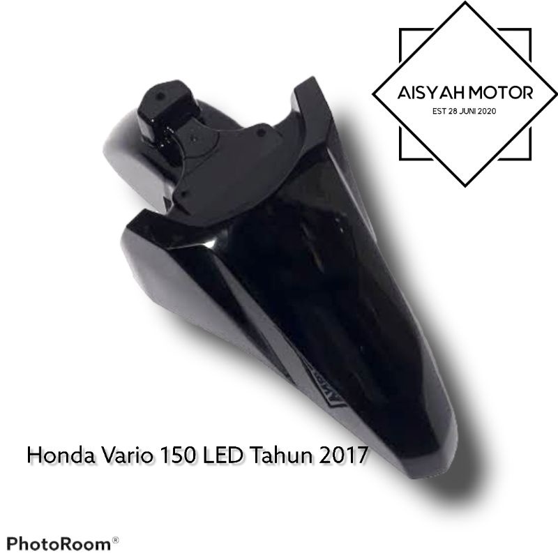 Spakbor Depan Honda Vario 150 LED Warna Hitam Tahun 2017