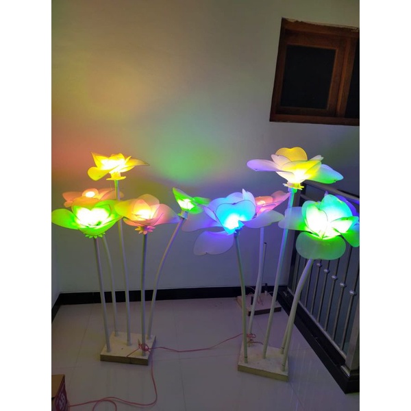 LAMPU BUNGA DEKORASI