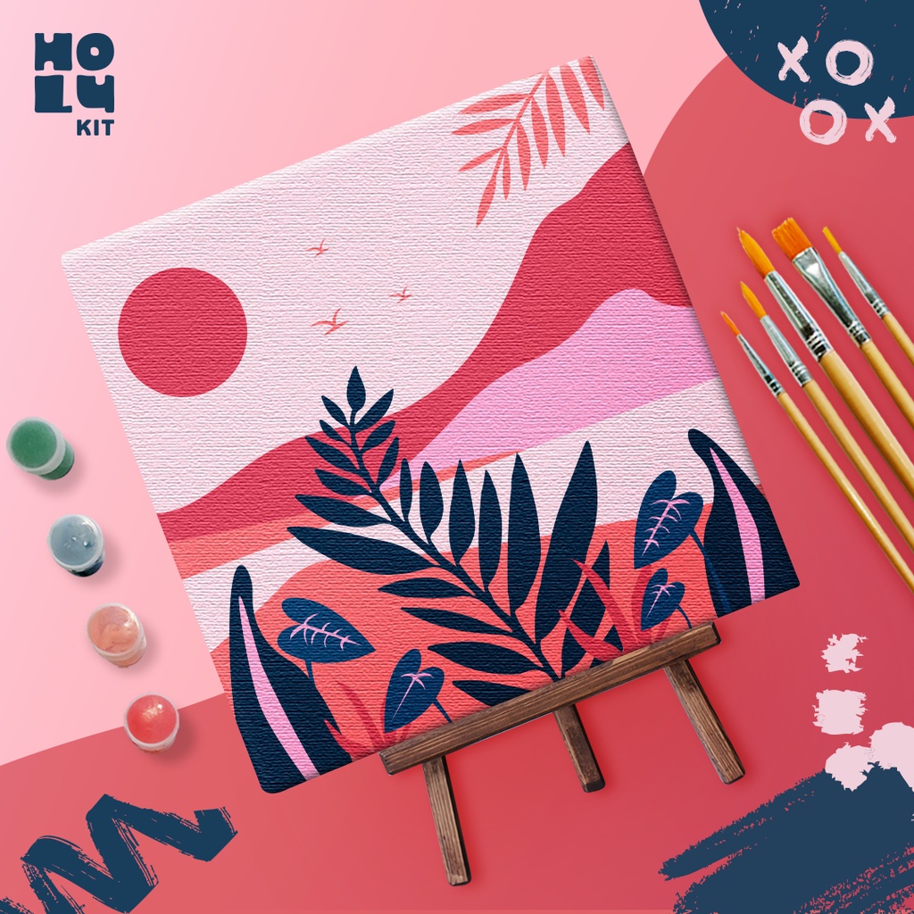 

PAINTING KIT NATURE SERIES (PEMANDANGAN) | KANVAS LUKIS [PAINT BY NUMBERS] HOLYKIT
