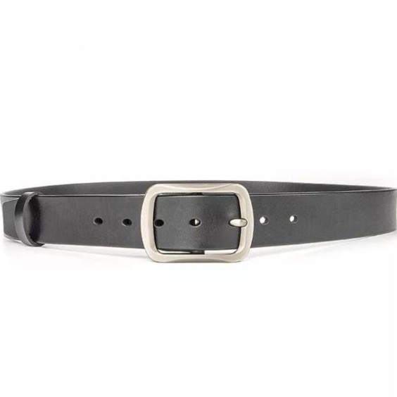 Buckle Style - Sabuk Pria Model Jarum - Sabuk IMPORT - Bahan Kulit Sintetis