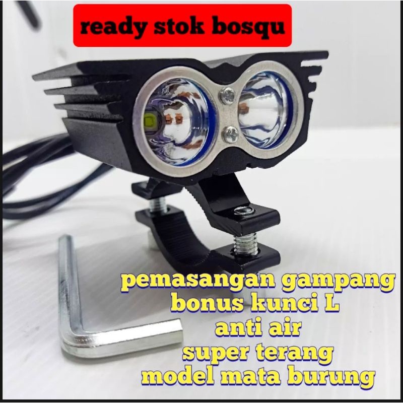 Lampu Tembak Sorot Led Cree OWL Mini 2 Mata Ultrafire 20 Watt