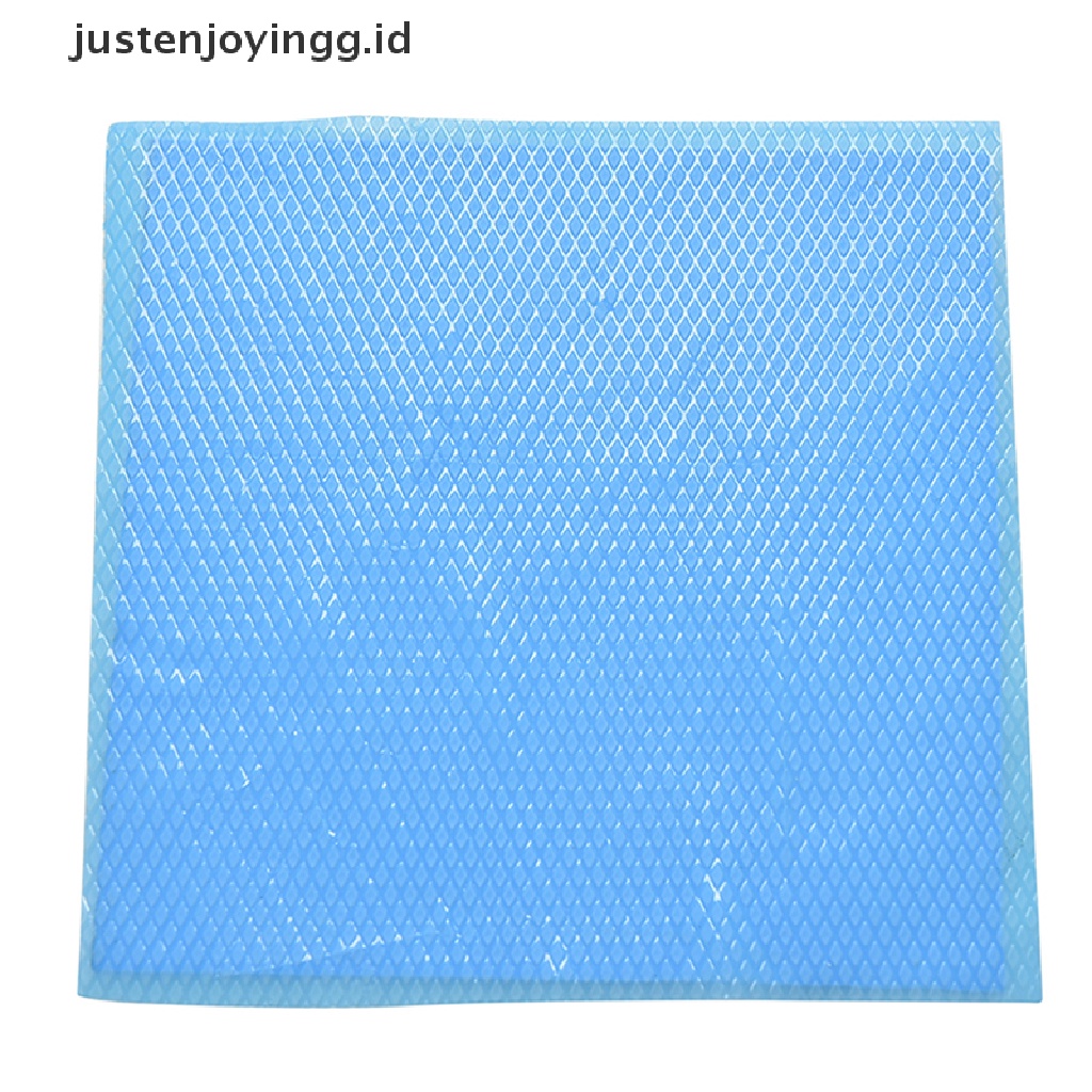 Pad Silikon Konduktif Termal Warna Biru Ukuran 100mm X 100mm X 1mm