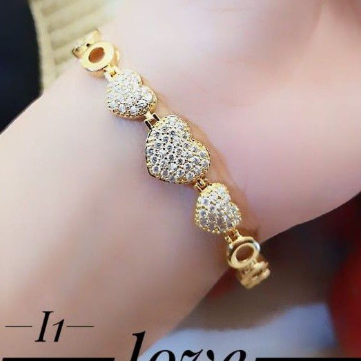 Xuping gelang lapis emas 24k 2501m