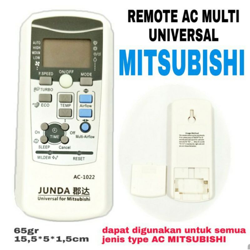 Remote AC Multi Universal Mitsubishi / Remot AC Mitsubishi