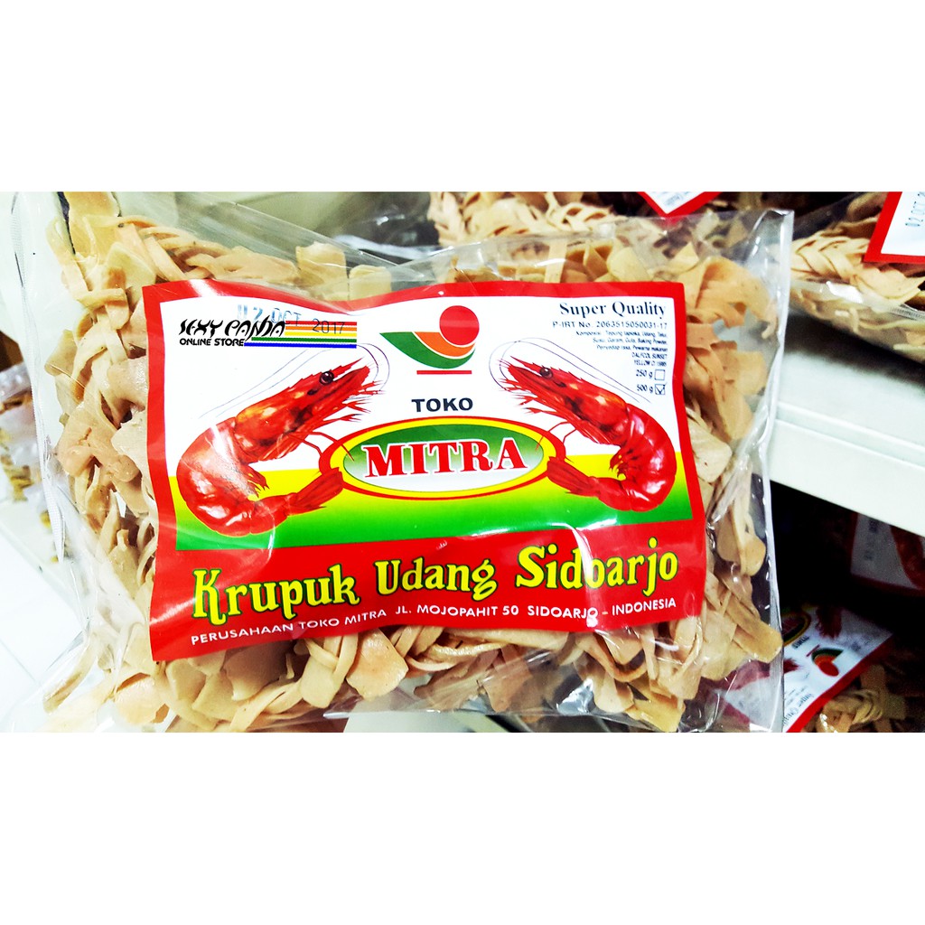 

Kerupuk Udang Pita Kelabang Kepang PREMIUM Quality MITRA SIDOARJO Kerupuk Mentah