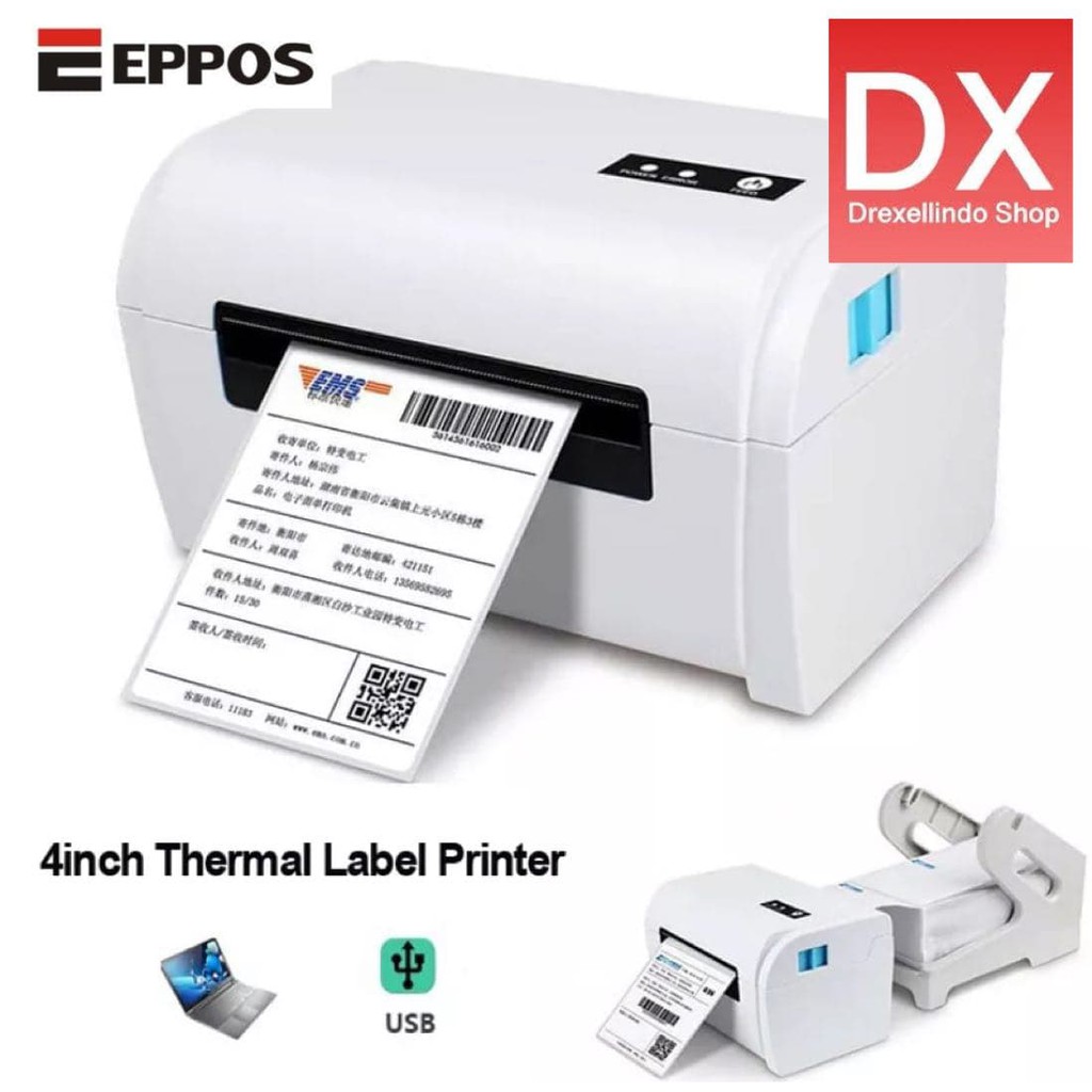 Printer Label Barcode Stiker EPPOS EP9200UB ZJ9200 USB BLUETOOTH ZJ-9200