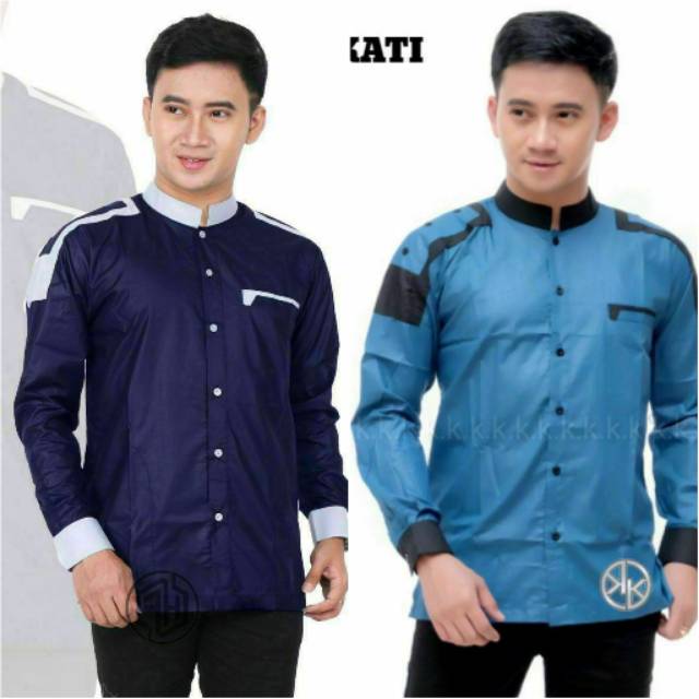 Baju Koko Busana Muslim Lengan Panjang Asli El Rumi