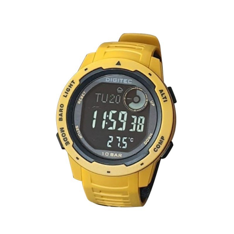 JAM TANGAN DIGITEC DS 8100 ORIGINAL BAROMETER THERMOMETER ALTIMETER