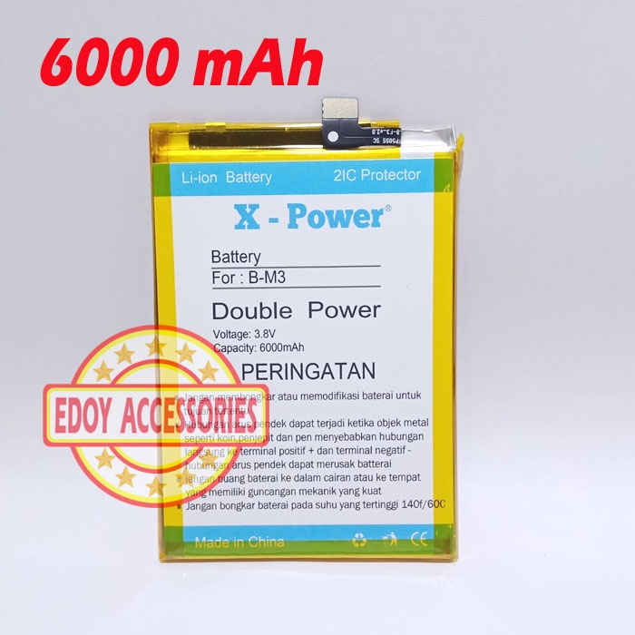 Batre Vivo Y30 1938 Double Power BM3 B-M3 Batu Baterai Battery Tanam