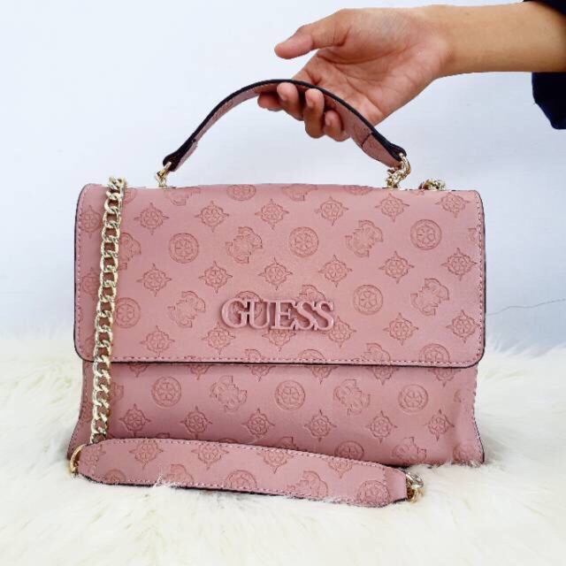 Guess peony shoulder sling bag