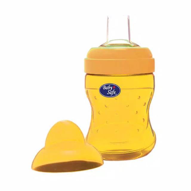 BABY SAFE - SILICONE SPOUT CUP 125 ML 6+ / ANTI TUMPAH / BOTOL MINUM ANAK BAYI
